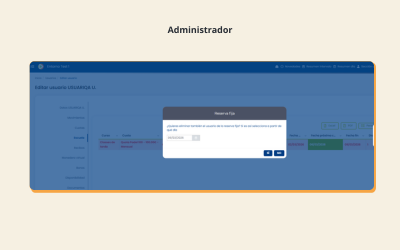 Dar de baja un curso desde la ficha de usuario