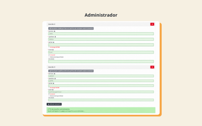 Gestión del email en inscripciones múltiples